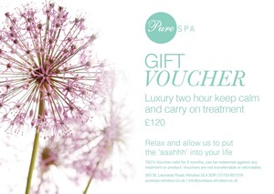 Pure Spa Signature Two Hour Keep Calm and Carry On